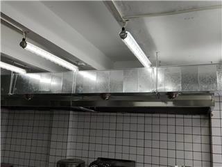 清远市专业厨房排烟油烟净化器设备定制施工油烟管道设计